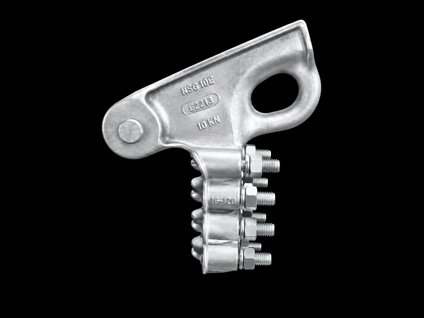 NSG-P13-4 Grapa pistola aluminio 4 abrazaderas